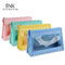 명백한 투명한 지퍼 PVC 폴리에스테르 메이크업 화장품 가방