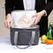 Eco 우호적 방수 나일론 격리된 점심 여성용 대형 손가방