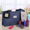여행을 위한 지퍼 개인 라벨 평범한 폴리에스테르 화장용 가방