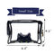 소녀를 위한 가벼운 Cat 인쇄 PVC 화장용 가방